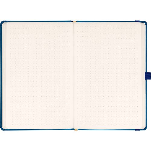 Klasszikus notesz Aprint borítással blue, pontozott, 15x21cm, Presco