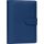 Gyűrűs kalendárium heti beosztású royal blue 125x190mm, Presco