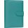 Gyűrűs kalendárium heti beosztású turquoise 125x190mm, Presco