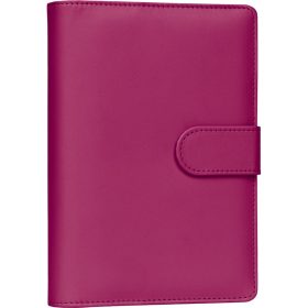   Gyűrűs kalendárium heti beosztású fuchsia 125x190mm, Presco