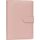 Gyűrűs kalendárium heti beosztású blush pink 125x190mm, Presco