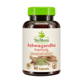 Ashwagandha bio kapszula 60db Biomenü