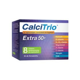 Kalcium + Mg + cink Extra 50+ 50db filmtabletta CalciTrio