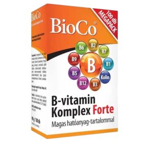 B-vitamin Komplex Forte Megapack 100db BioCo