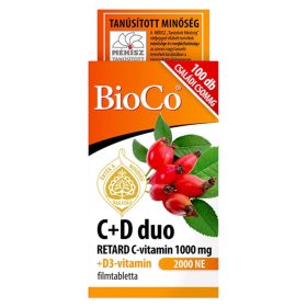   C+D Duo Retard C-vitamin 1000mg + D3-vitamin 2000NE tabletta 100db BioCo