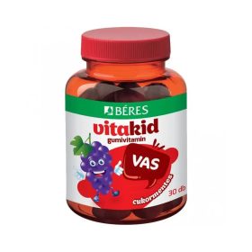 Vitakid Vas cukormentes gumivitamin 30db Béres