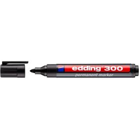 Alkoholos marker 1,5-3mm, kerek Edding 300 fekete