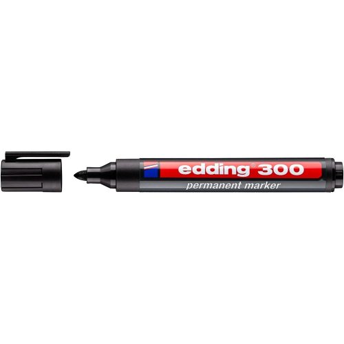 Alkoholos marker 1,5-3mm, kerek Edding 300 fekete