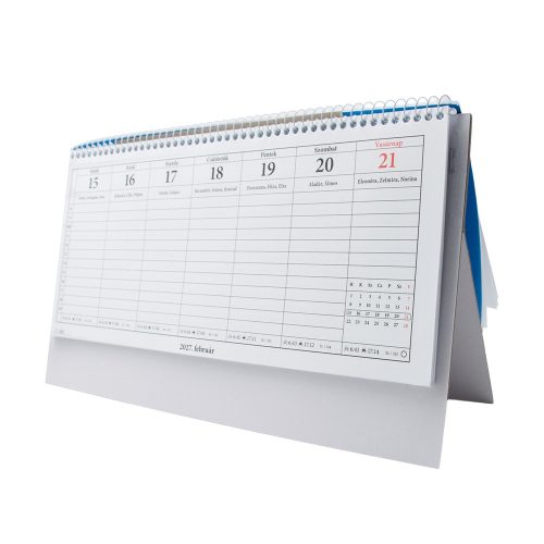 Naptárhát HA-24 fehér karton Bluering®