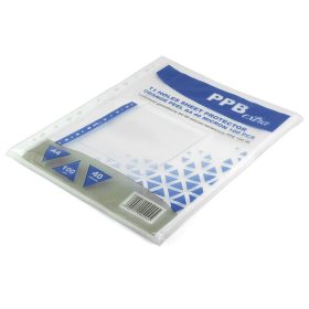   Genotherm lefűzhető, A4, 40 micron narancsos PPB Extra 100 db/csomag,