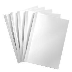   Hőkötő borító, A4, 1,5mm, 10lapig 100 db/doboz, Bluering® fehér