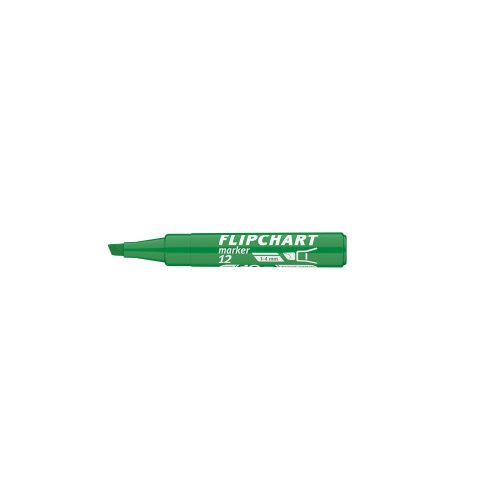 Flipchart marker vízbázisú 1-4mm, vágott Artip 12 zöld