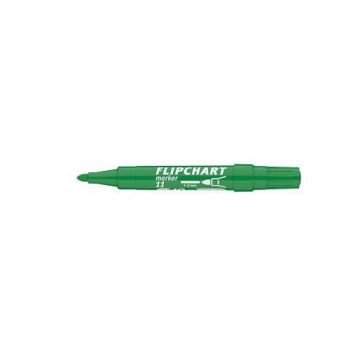 Flipchart marker vízbázisú 3mm, kerek Artip 11 zöld