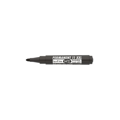 Alkoholos marker 3mm, kerek Ico 11XXL fekete