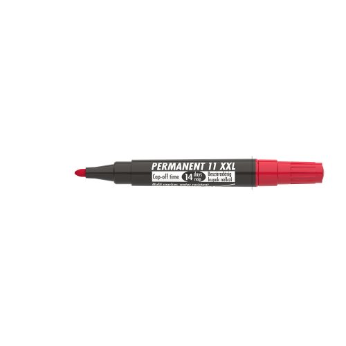 Alkoholos marker 3mm, kerek Ico 11XXL piros