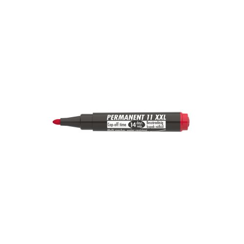 Alkoholos marker 3mm, kerek Ico 11XXL piros