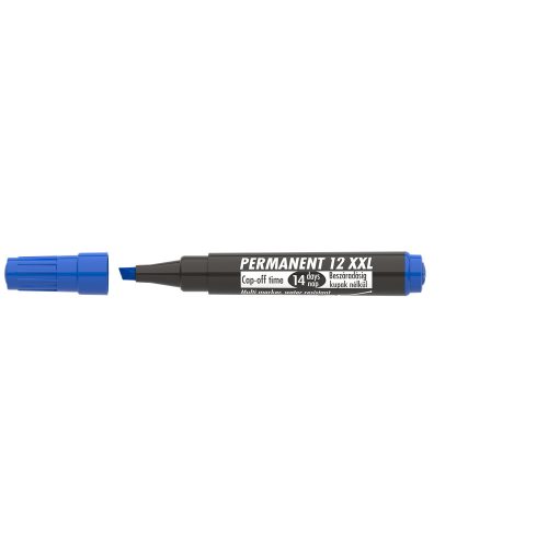 Alkoholos marker 1-4mm, vágott Ico 12XXL kék