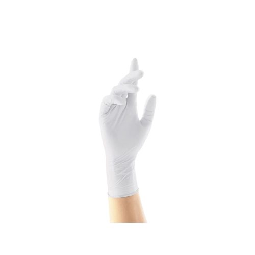 Gumikesztyű latex púderes XL 100 db/doboz GMT Super Gloves fehér
