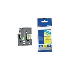   Feliratozógép szalag Brother TZE651 24mmx8m ORIGINAL fekete/sárga