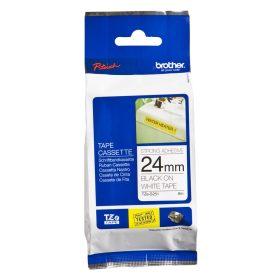   Feliratozógép szalag, Brother TZES251 24mmx8m ORIGINAL fekete/fehér