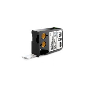   Feliratozógép szalag Dymo XTL 1868704 21mmx21mm, ORIGINAL, poliészter, fehér/fekete
