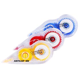   Hibajavító roller 5mm x 8m Compact áttetsző test vegyes színekben Antilop
