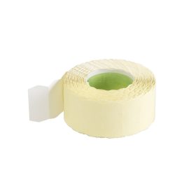 Árazószalag 25x12mm, stancolt 10 tekercs/csomag, fehér