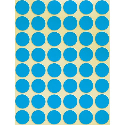 Etikett címke, o18mm, jelölésre, 24 címke/ív, 44 ív/doboz, Avery kék