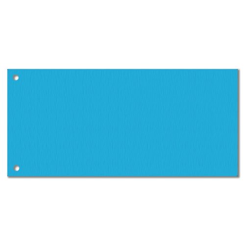 Elválasztócsík, karton 190g. 10,5x24cm, 100 db/csomag, Bluering® kék