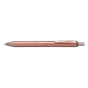   Rollertoll 0,35mm, fém rosegold test, Pentel Energel BL407PG-A, írásszín kék