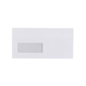   Boríték LA4 öntapadó bélésnyomott bal ablak 35x90mm 110x220mm B20A20 Bluering® fehér