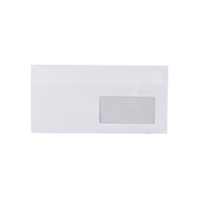   Boríték LA4 öntapadó bélésnyomott jobb ablakos 45x90mm 110x220mm J20A15 Bluering® fehér