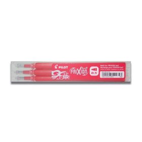   Rollertoll betét golyóméret 0,5mm, 3 db/csom Pilot Frixion Ball, írásszín piros