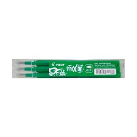   Rollertoll betét golyóméret 0,7mm, 3 db/csom Pilot Frixion Ball/Clicker, írásszín zöld