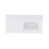 Boríték LA4 enyvezett bélésnyomott jobb ablakos 45x90mm 110 × 220mm J20A15 Bluering® fehér