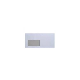   Boríték LA4 szilikonos bélésnyomott bal ablakos 35x90mm 110x220mm B20A20 Bluering® fehér