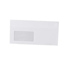   Boríték LA4 öntapadó bélésnyomott bal ablak 45x90mm 110×220mm B20A15 Bluering® fehér