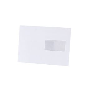   Boríték LC/5 szilikonos bélésnyomott jobb ablakos 45x90mm 162x229mm J20A60 Bluering® fehér