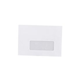   Boríték LC/6 enyvezett bélésnyomott jobb ablakos 35x90mm 114x162mm J28A20 Bluering® fehér