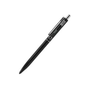   Golyóstoll 0,8mm, nyomógombos műanyag fekete test, Bluering® Z3, írásszín fekete