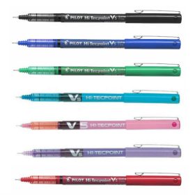   Rollertoll 0,3mm, kupakos tűhegyű V5 HI-Tecpoint Pilot, írásszín lila