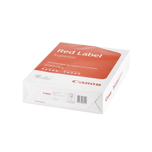 Másolópapír A4, 90g, Canon Red Label Zero 500ív/csom