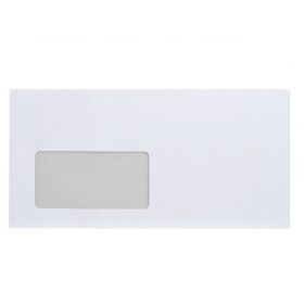   Boríték LA4 szilikonos bélésnyomott bal ablak 45x90mm 110×220mm B20A15 Bluering® fehér