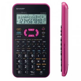   Számológép tudományos 272 funkciós 2 soros Sharp EL-531THB-PK rózsaszín