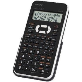   Számológép tudományos 272 funkciós 2 soros Sharp EL-531TG-WH fehér