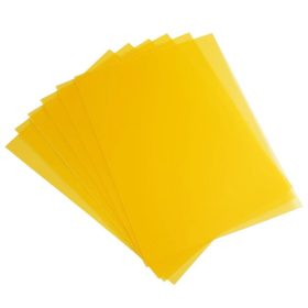   Előlap, A4, 200 micron 100 db/csomag, Bluering® áttetsző sárga
