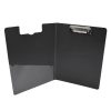 Felírótábla fedeles extra merev A4, PP Bluering® fekete