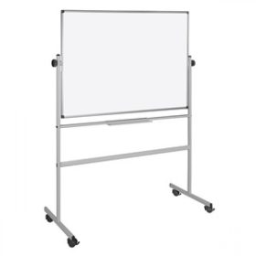   Fehértábla forgatható kétoldalas mágneses 90x120cm, 1 db/doboz, Bluering®