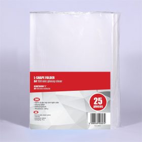   Genotherm 'L' A4, 130 micron víztiszta Bluering 25 db/csomag,