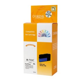 Utángyártott Hp 711XL/CZ130A tintapatron cyan ORINK